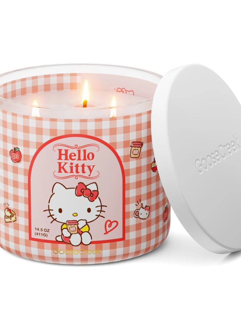 Goose Creek Hello Kitty 3-Wick Candle - NWT